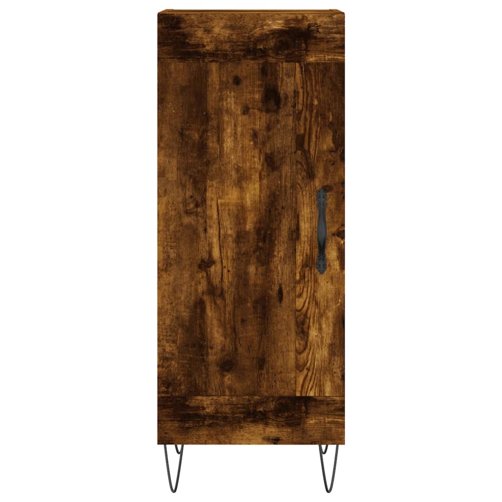 Dressoir 34,5x34x90 cm bewerkt hout gerookt eiken is nu te koop bij PeponiXL, paradijselijk wonen!