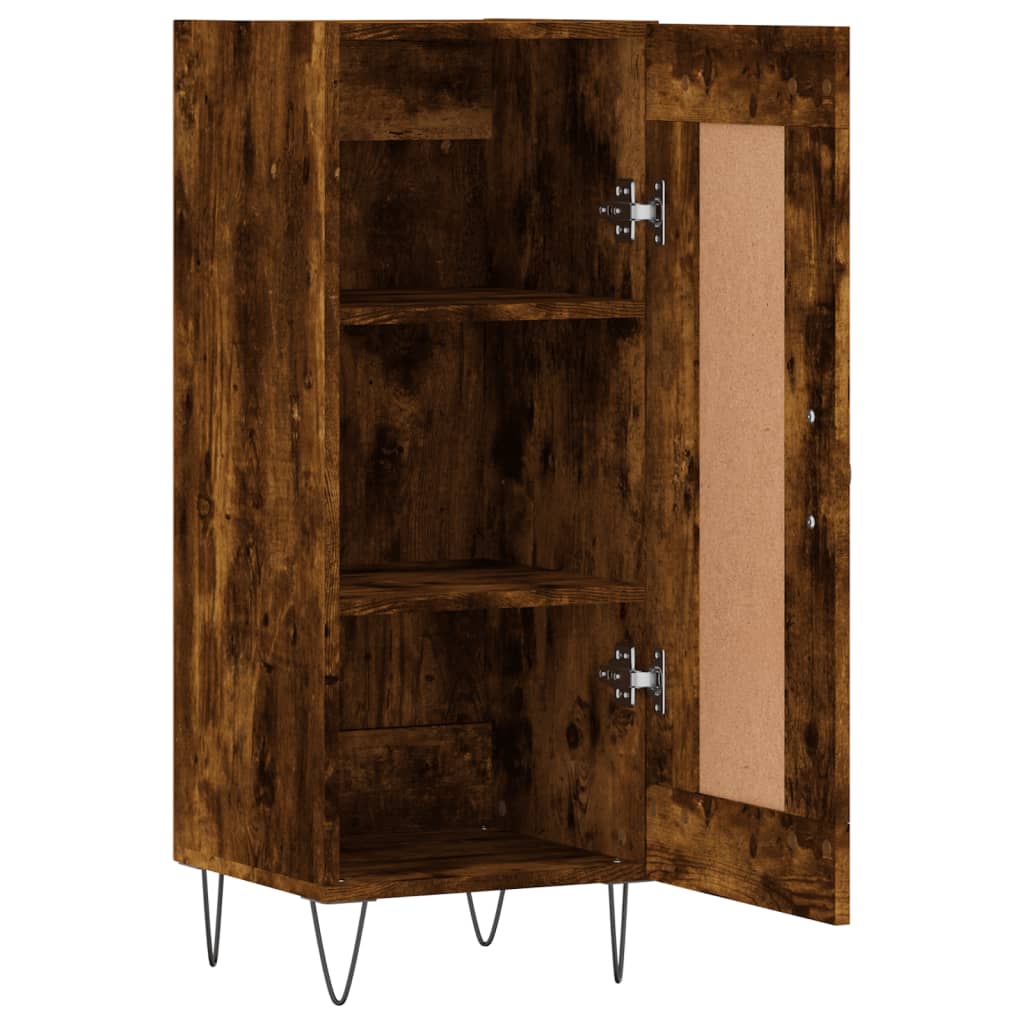 Dressoir 34,5x34x90 cm bewerkt hout gerookt eiken is nu te koop bij PeponiXL, paradijselijk wonen!