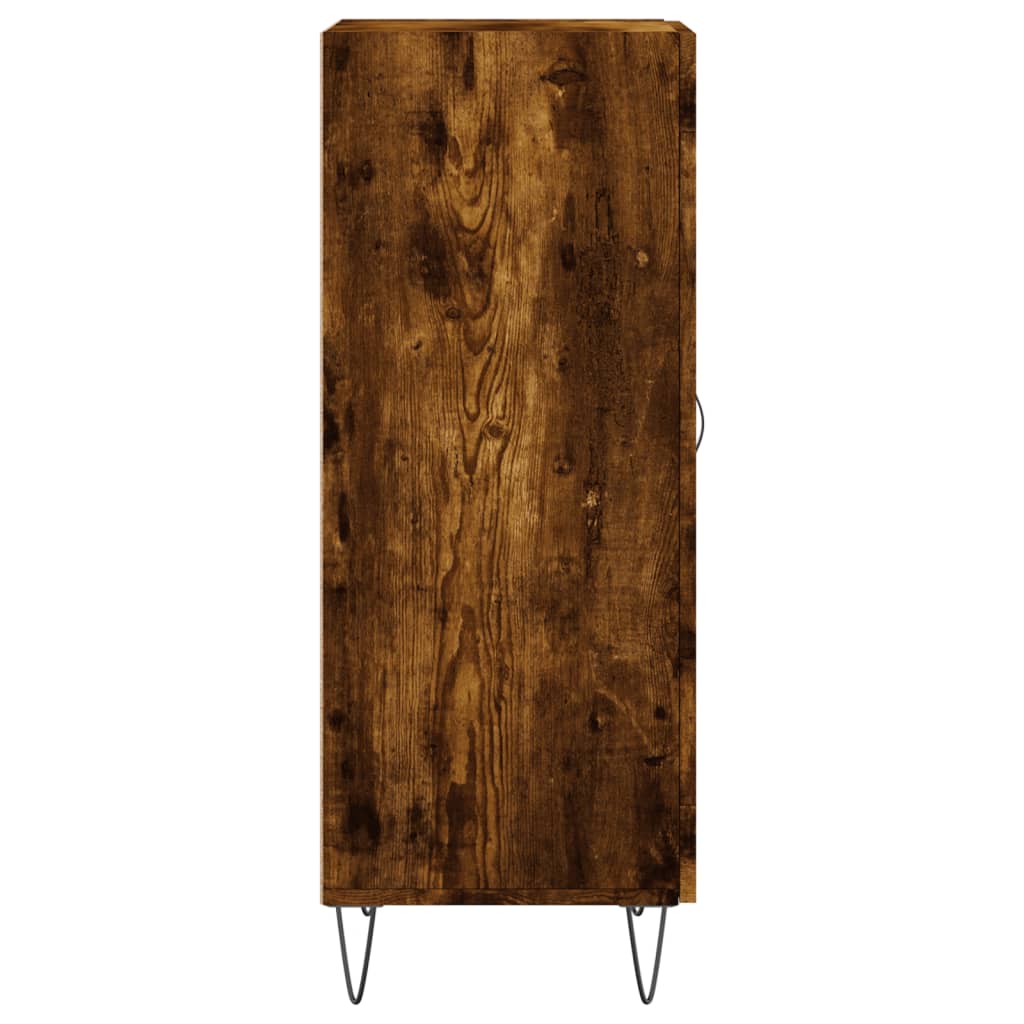 Dressoir 34,5x34x90 cm bewerkt hout gerookt eiken is nu te koop bij PeponiXL, paradijselijk wonen!