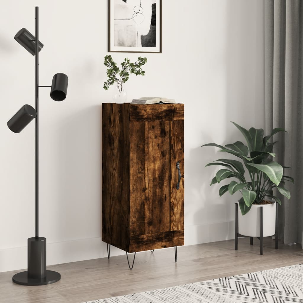 Dressoir 34,5x34x90 cm bewerkt hout gerookt eiken is nu te koop bij PeponiXL, paradijselijk wonen!