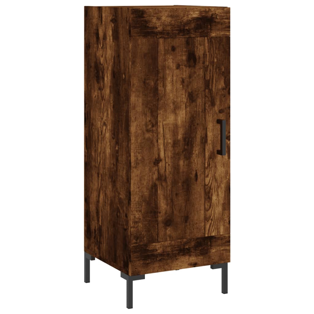 Dressoir 34,5x34x90 cm bewerkt hout gerookt eiken is nu te koop bij PeponiXL, paradijselijk wonen!