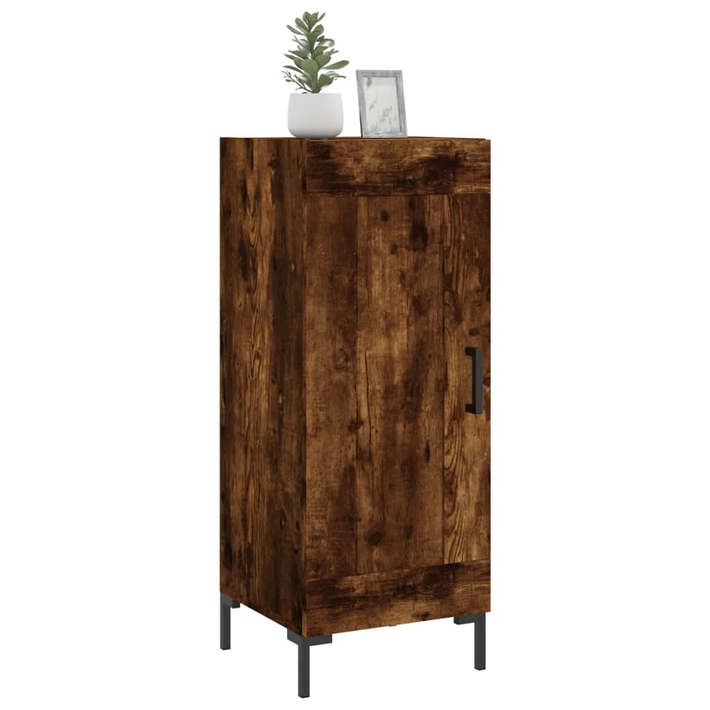 Dressoir 34,5x34x90 cm bewerkt hout gerookt eiken is nu te koop bij PeponiXL, paradijselijk wonen!