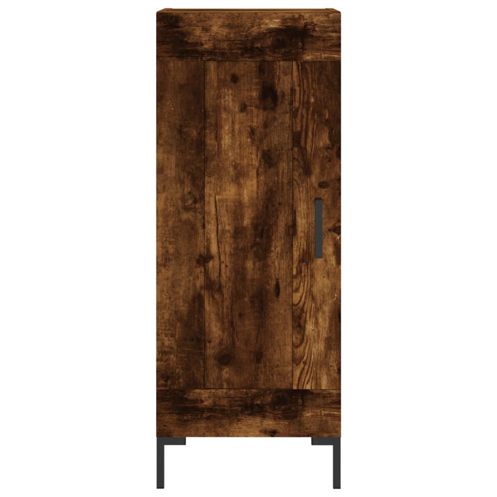 Dressoir 34,5x34x90 cm bewerkt hout gerookt eiken is nu te koop bij PeponiXL, paradijselijk wonen!