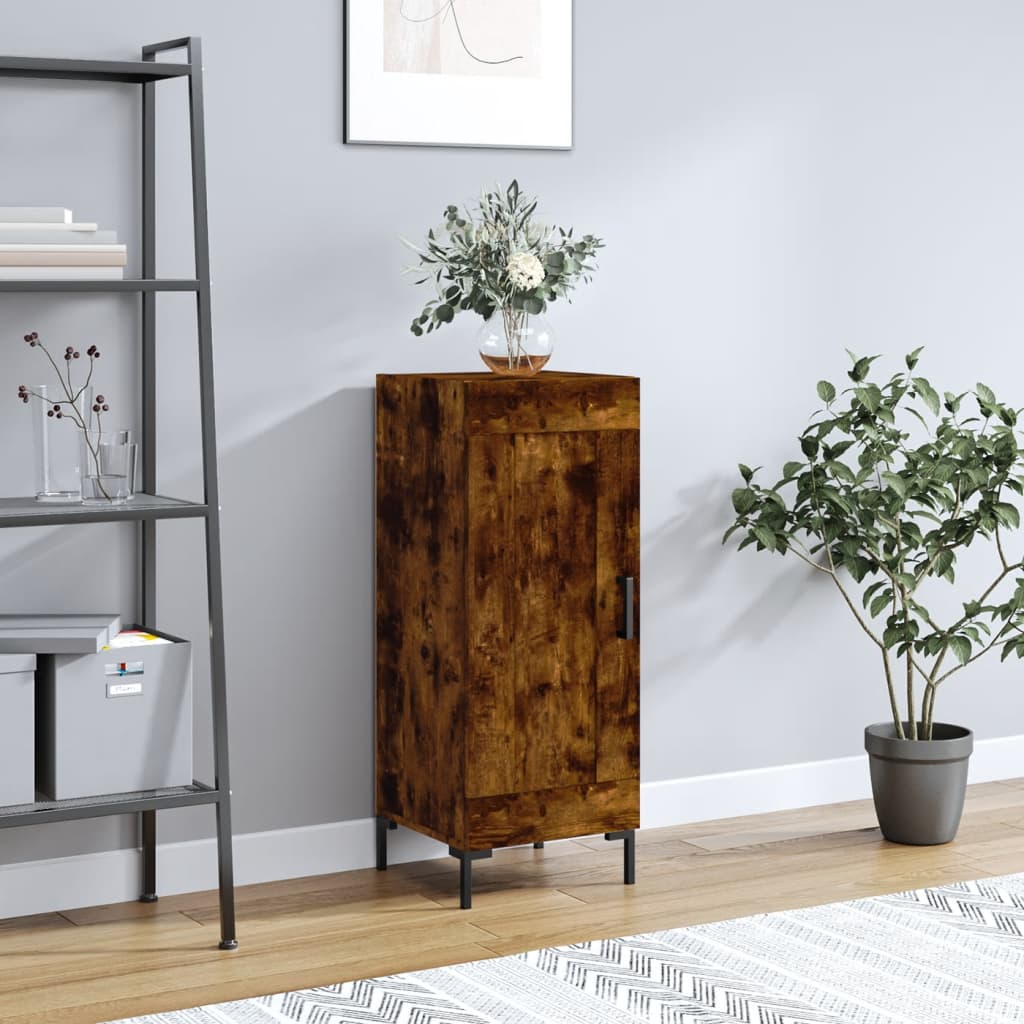 Dressoir 34,5x34x90 cm bewerkt hout gerookt eiken is nu te koop bij PeponiXL, paradijselijk wonen!
