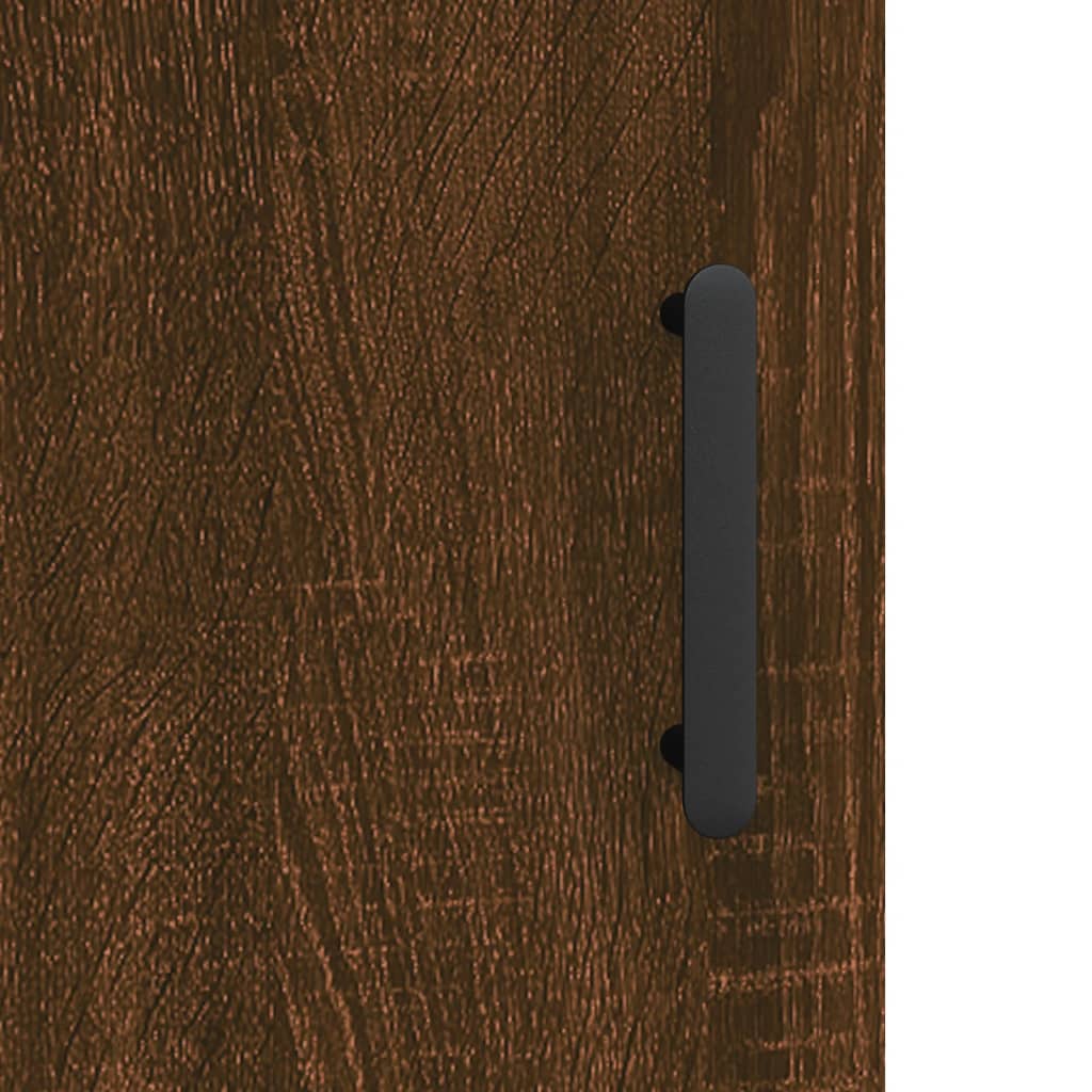 Dressoir 34,5x34x90 cm bewerkt hout bruin eikenkleur is nu te koop bij PeponiXL, paradijselijk wonen!