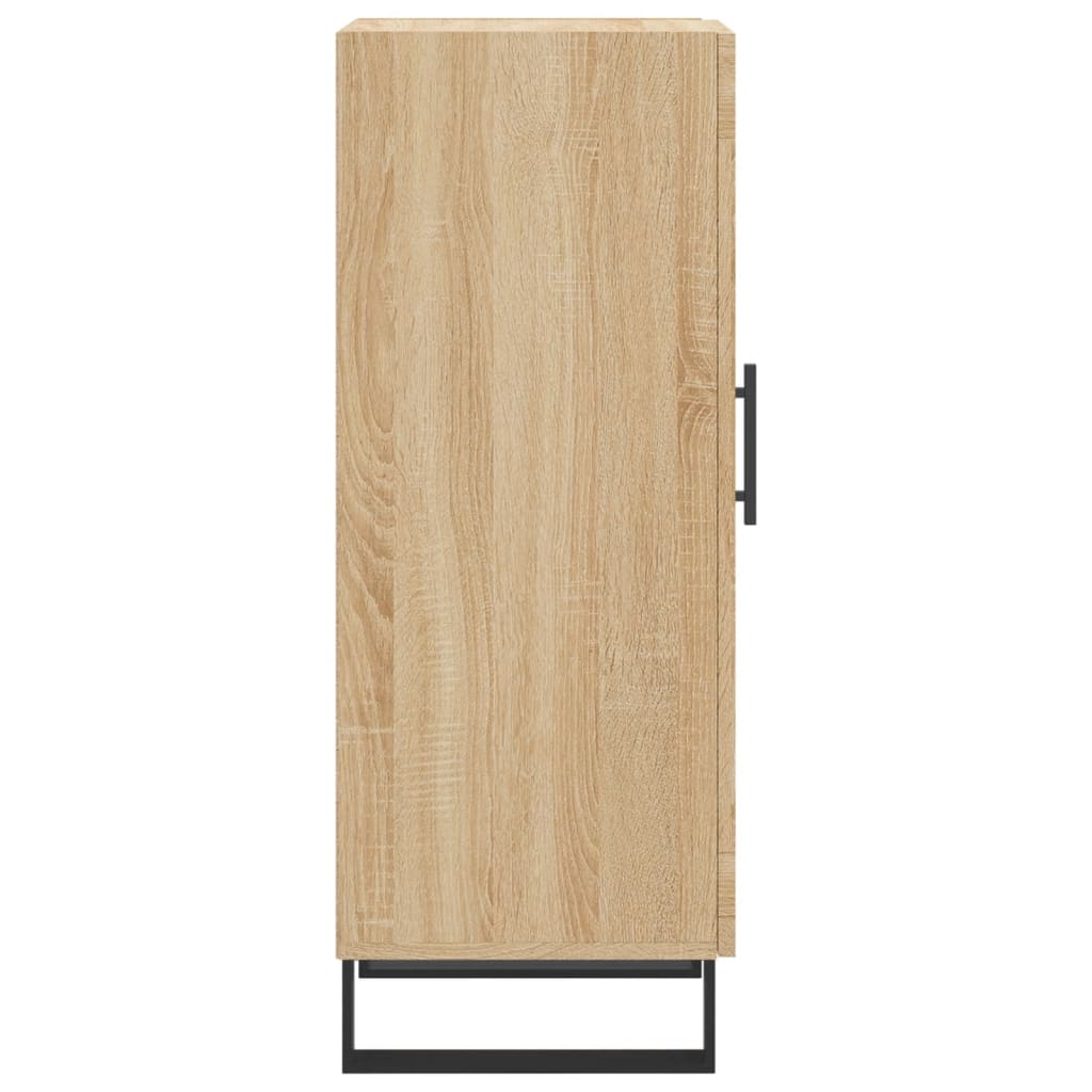 Dressoir 34,5x34x90 cm bewerkt hout sonoma eiken is nu te koop bij PeponiXL, paradijselijk wonen!