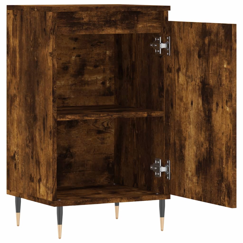 Dressoir 40x35x70 cm bewerkt hout gerookt eikenkleurig is nu te koop bij PeponiXL, paradijselijk wonen!