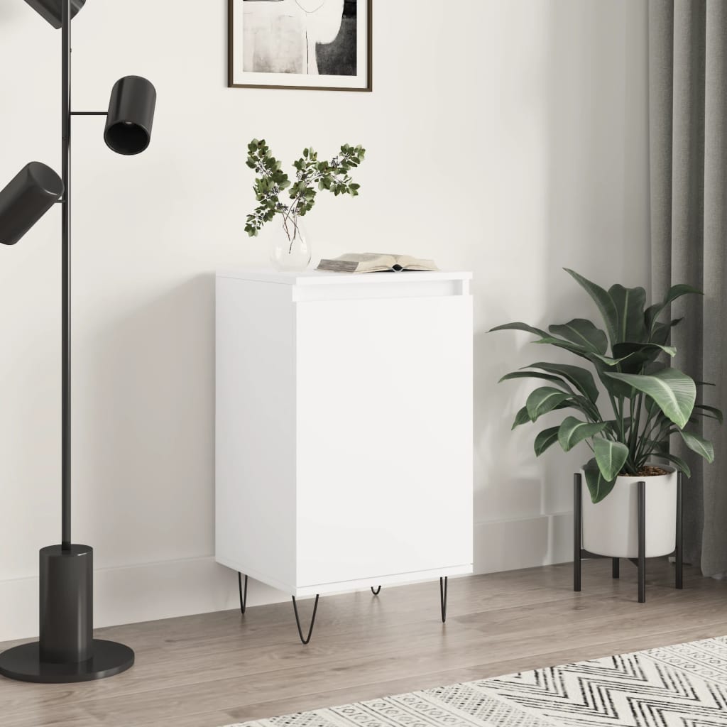 Dressoir 40x35x70 cm bewerkt hout wit is nu te koop bij PeponiXL, paradijselijk wonen!