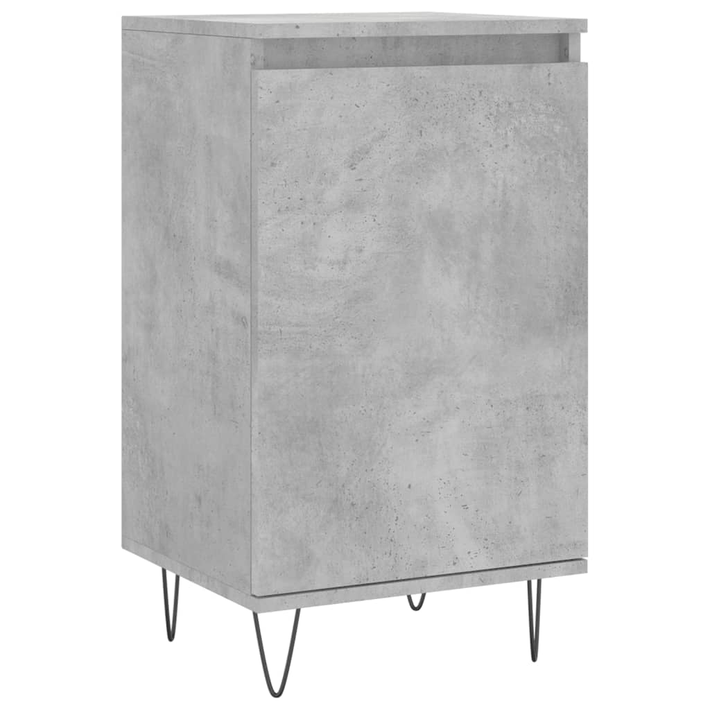 Dressoir 40x35x70 cm bewerkt hout betongrijs is nu te koop bij PeponiXL, paradijselijk wonen!