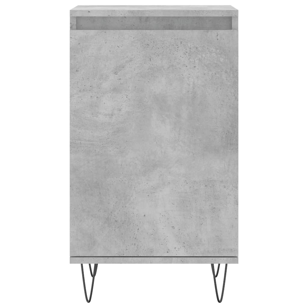 Dressoir 40x35x70 cm bewerkt hout betongrijs is nu te koop bij PeponiXL, paradijselijk wonen!