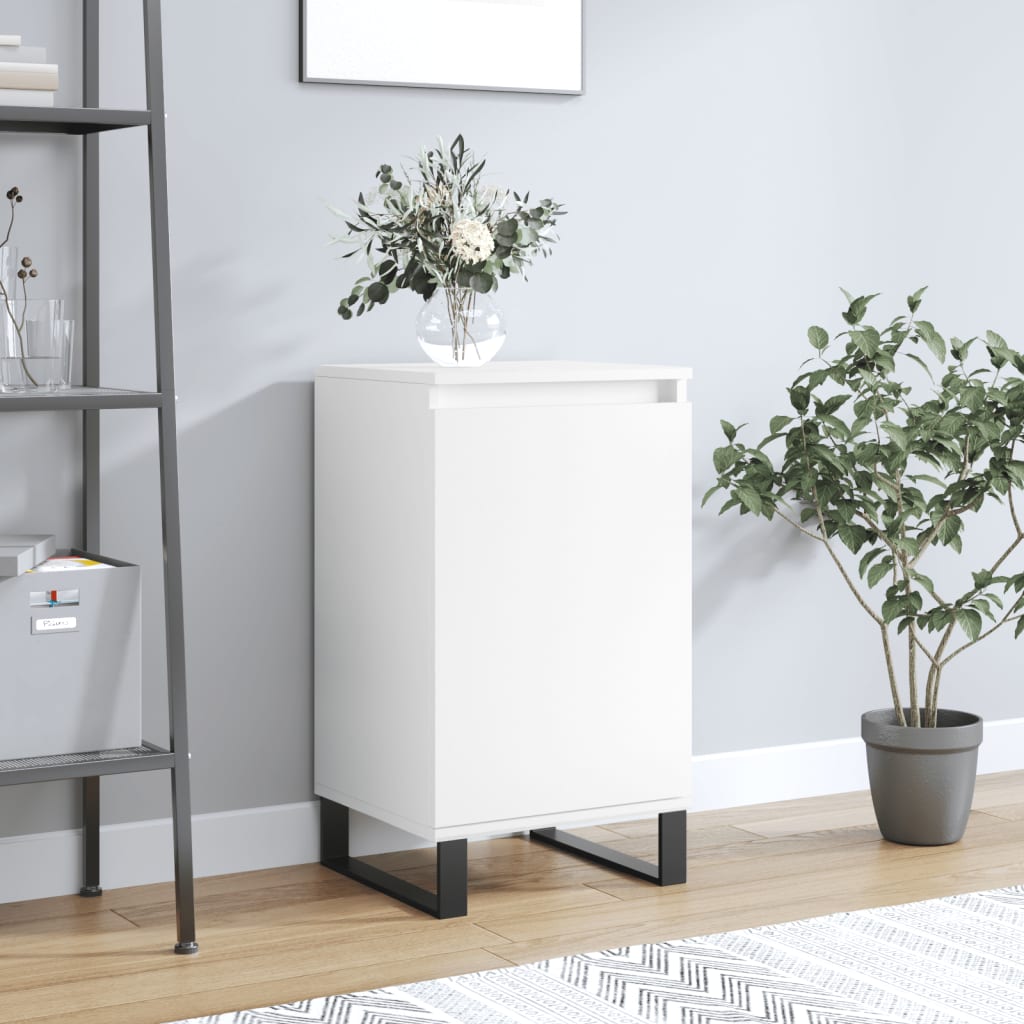 Dressoir 40x35x70 cm bewerkt hout wit is nu te koop bij PeponiXL, paradijselijk wonen!