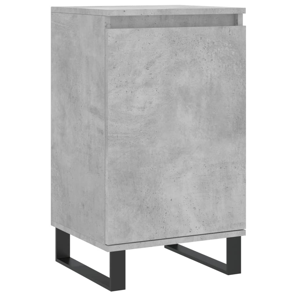 Dressoir 40x35x70 cm bewerkt hout betongrijs is nu te koop bij PeponiXL, paradijselijk wonen!