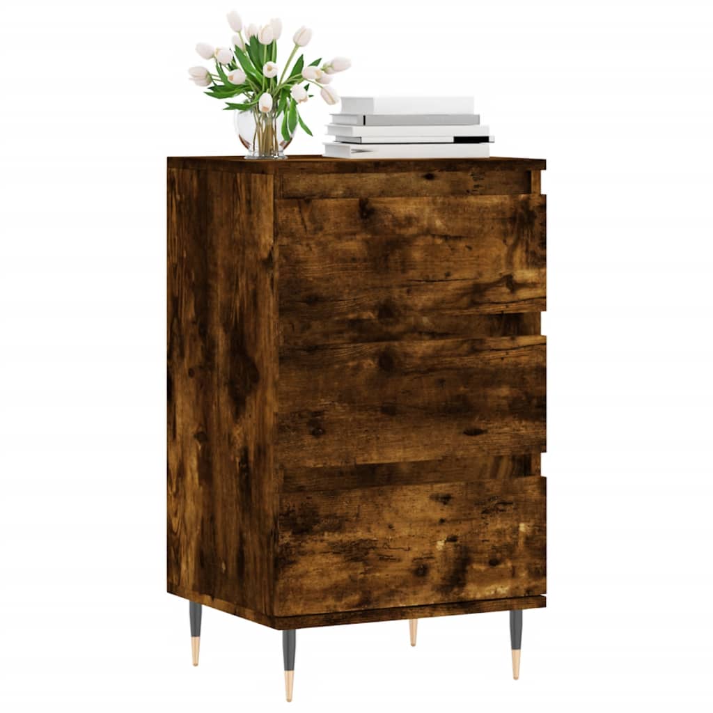 Dressoir 40x35x70 cm bewerkt hout gerookt eikenkleurig is nu te koop bij PeponiXL, paradijselijk wonen!