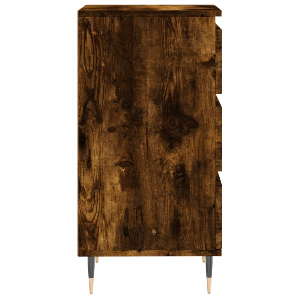 Dressoir 40x35x70 cm bewerkt hout gerookt eikenkleurig is nu te koop bij PeponiXL, paradijselijk wonen!