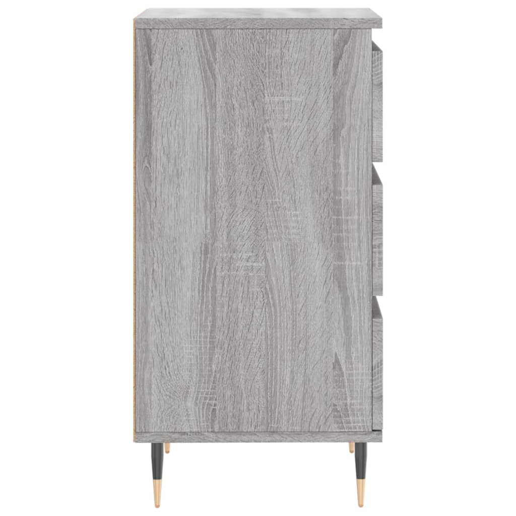 Dressoir 40x35x70 cm bewerkt hout grijs sonoma is nu te koop bij PeponiXL, paradijselijk wonen!