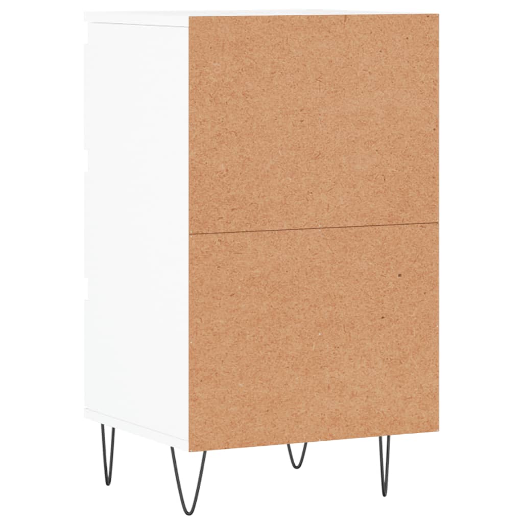 Dressoir 40x35x70 cm bewerkt hout wit is nu te koop bij PeponiXL, paradijselijk wonen!