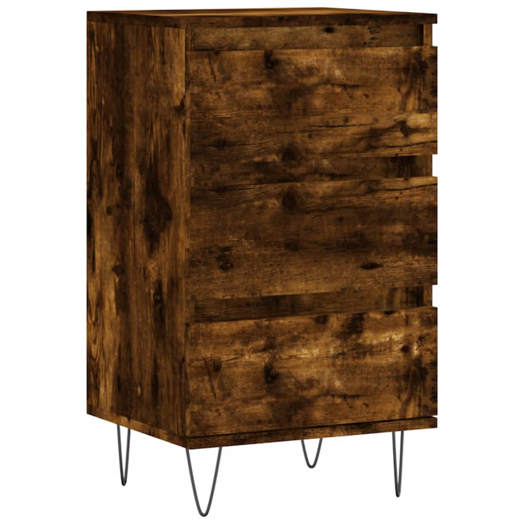 Dressoir 40x35x70 cm bewerkt hout gerookt eikenkleurig is nu te koop bij PeponiXL, paradijselijk wonen!