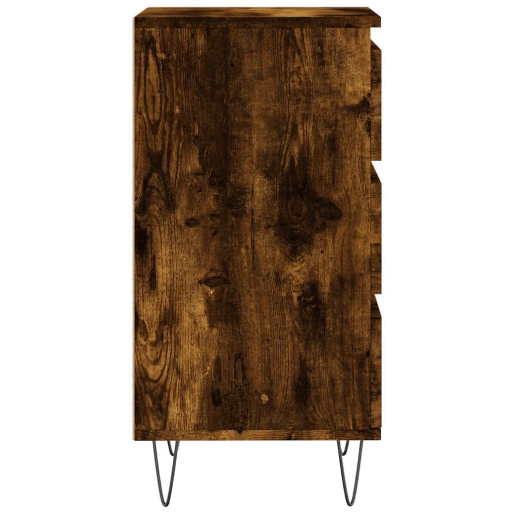 Dressoir 40x35x70 cm bewerkt hout gerookt eikenkleurig is nu te koop bij PeponiXL, paradijselijk wonen!