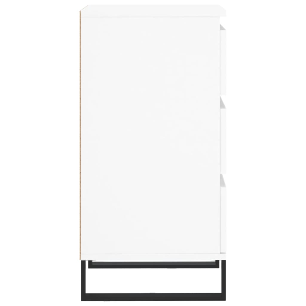 Dressoir 40x35x70 cm bewerkt hout wit is nu te koop bij PeponiXL, paradijselijk wonen!