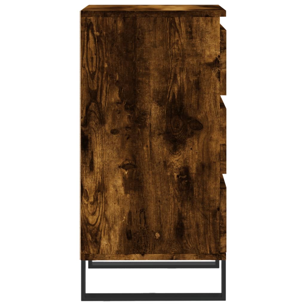 Dressoir 40x35x70 cm bewerkt hout gerookt eikenkleurig is nu te koop bij PeponiXL, paradijselijk wonen!