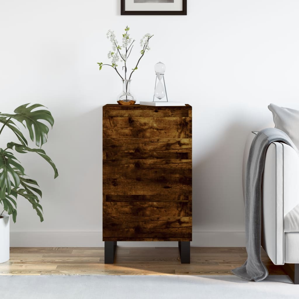 Dressoir 40x35x70 cm bewerkt hout gerookt eikenkleurig is nu te koop bij PeponiXL, paradijselijk wonen!