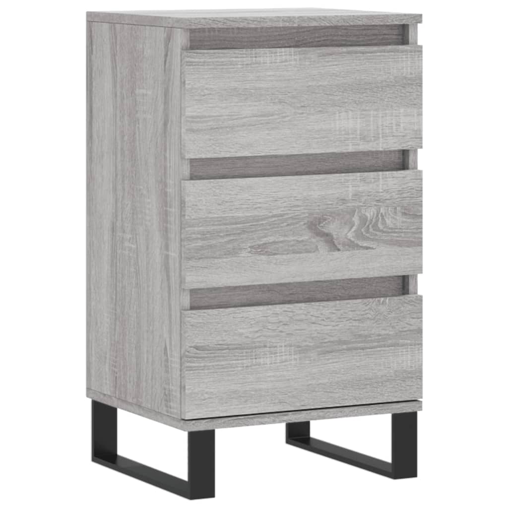 Dressoir 40x35x70 cm bewerkt hout grijs sonoma is nu te koop bij PeponiXL, paradijselijk wonen!