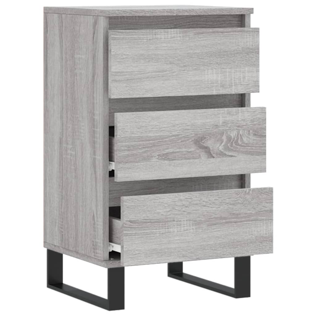 Dressoir 40x35x70 cm bewerkt hout grijs sonoma is nu te koop bij PeponiXL, paradijselijk wonen!