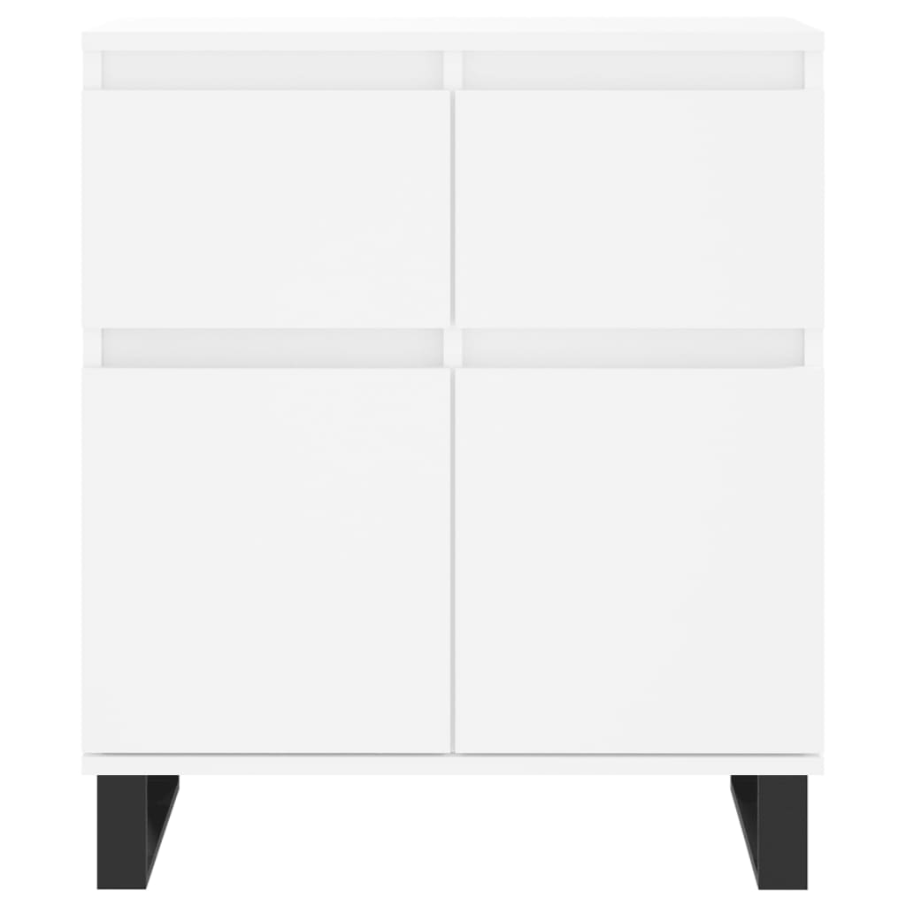 Dressoir 60x35x70 cm bewerkt hout wit is nu te koop bij PeponiXL, paradijselijk wonen!