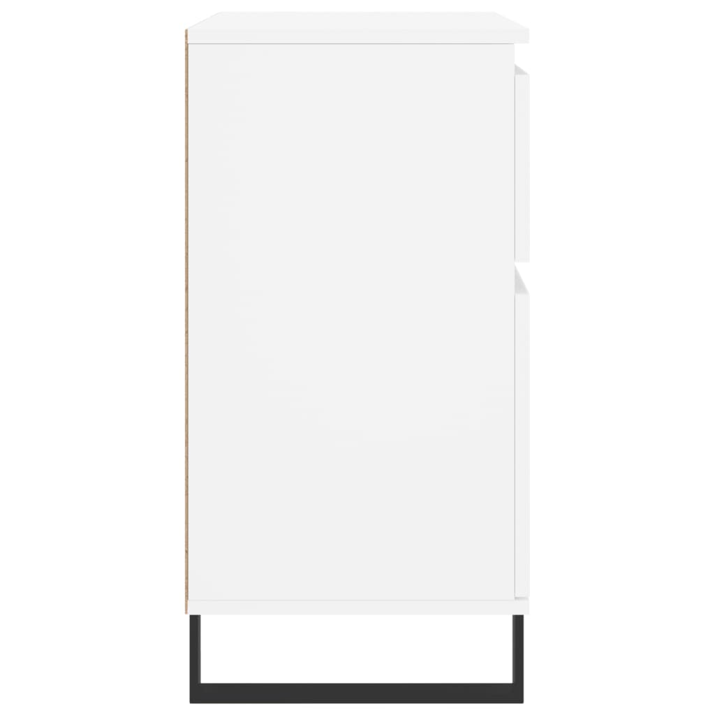 Dressoir 60x35x70 cm bewerkt hout wit is nu te koop bij PeponiXL, paradijselijk wonen!