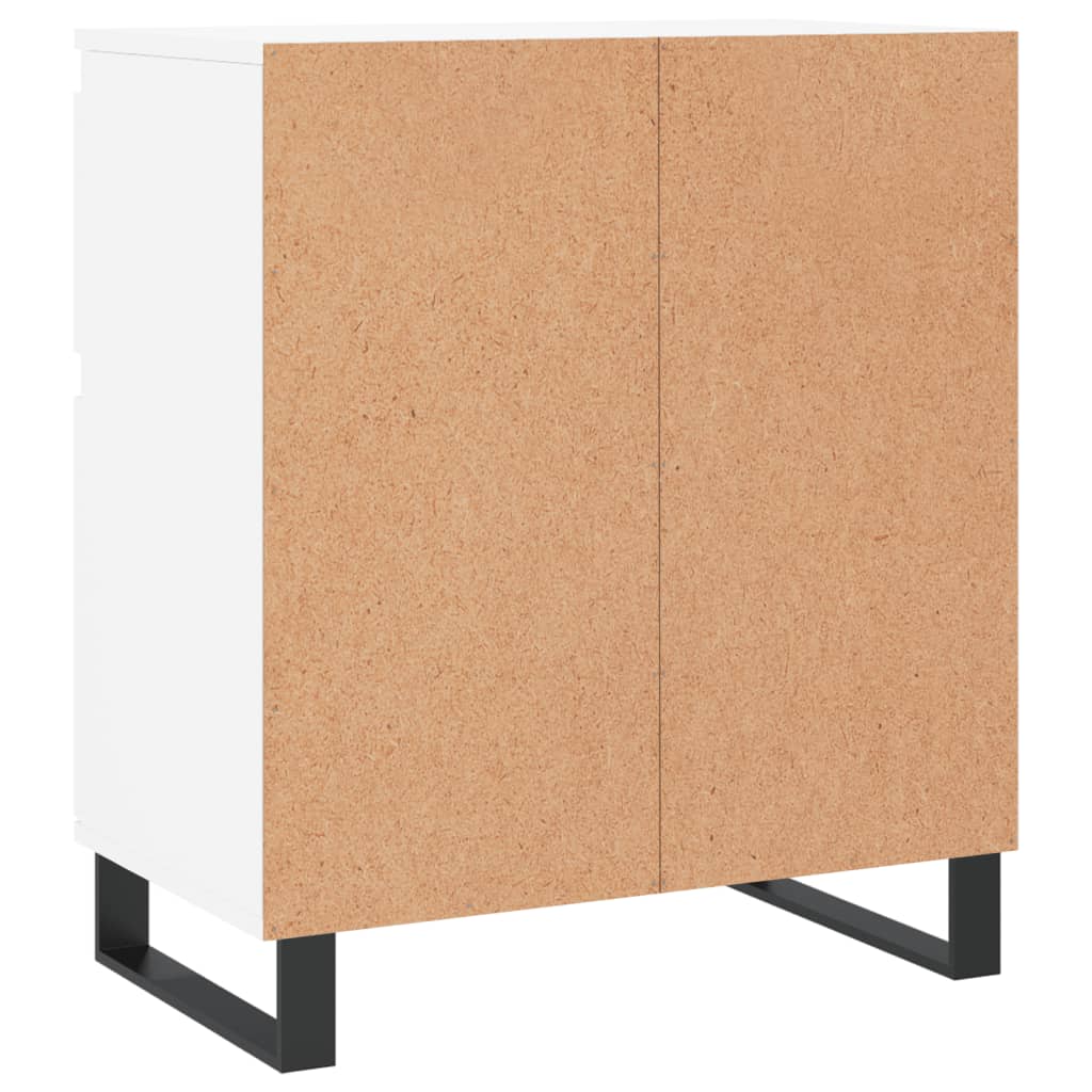 Dressoir 60x35x70 cm bewerkt hout wit is nu te koop bij PeponiXL, paradijselijk wonen!