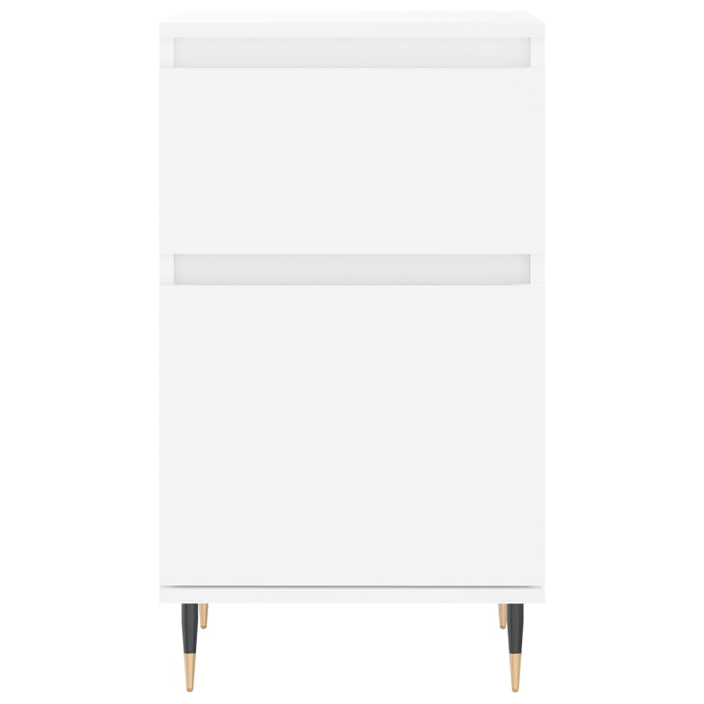 Dressoir 40x35x70 cm bewerkt hout wit is nu te koop bij PeponiXL, paradijselijk wonen!