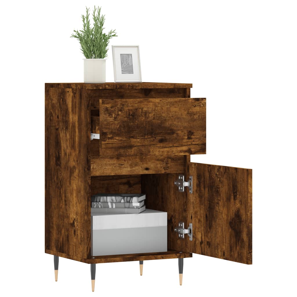 Dressoir 40x35x70 cm bewerkt hout gerookt eikenkleurig is nu te koop bij PeponiXL, paradijselijk wonen!