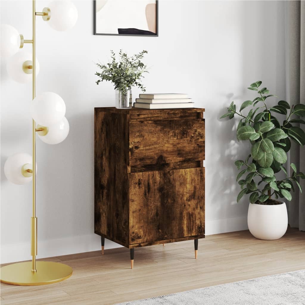 Dressoir 40x35x70 cm bewerkt hout gerookt eikenkleurig is nu te koop bij PeponiXL, paradijselijk wonen!