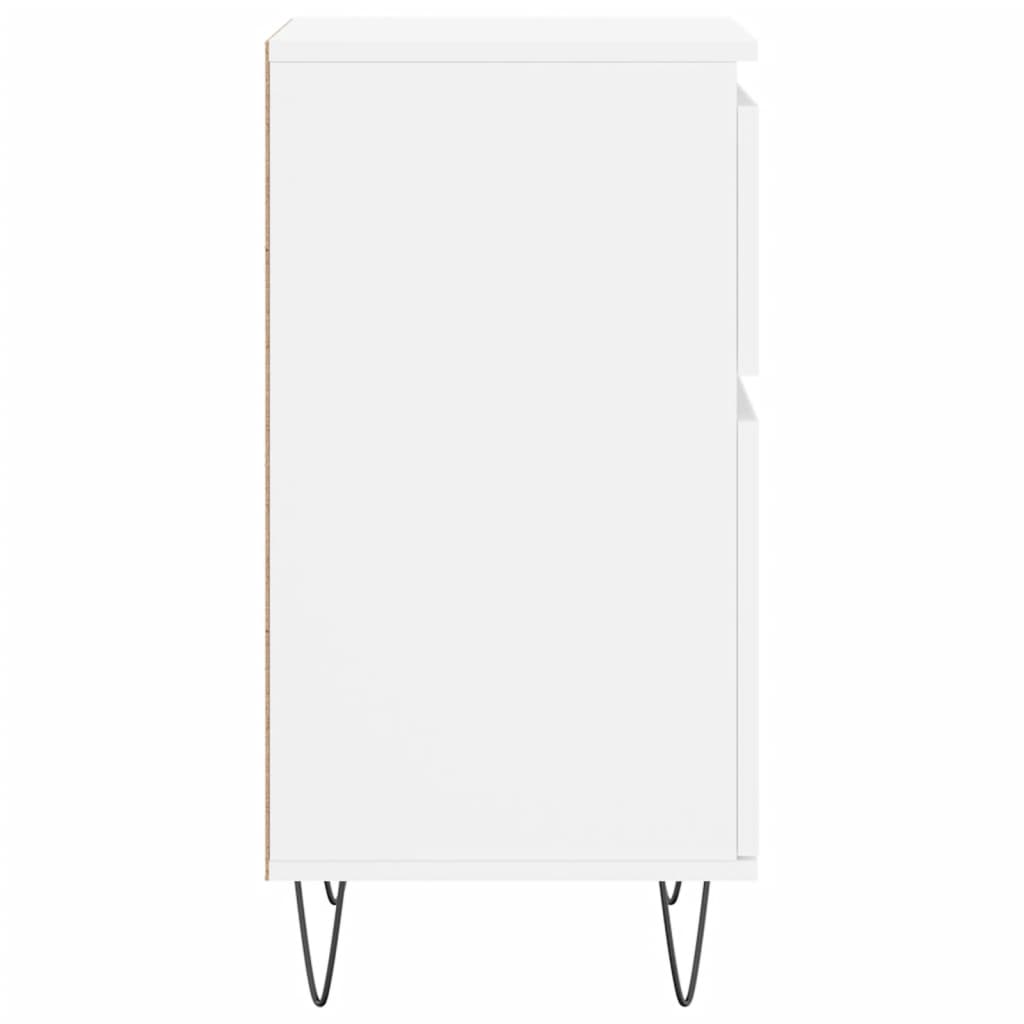 Dressoir 40x35x70 cm bewerkt hout wit is nu te koop bij PeponiXL, paradijselijk wonen!