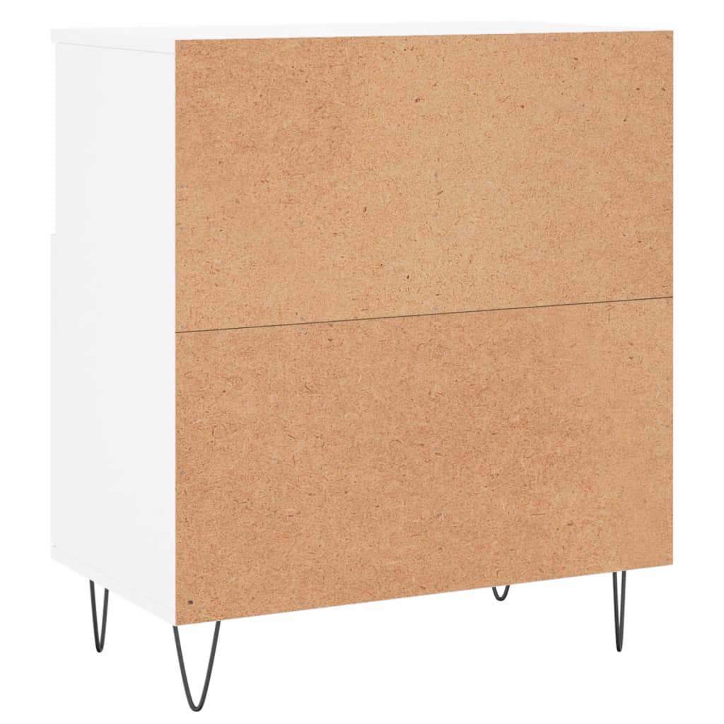 Dressoir 60x35x70 cm bewerkt hout wit is nu te koop bij PeponiXL, paradijselijk wonen!