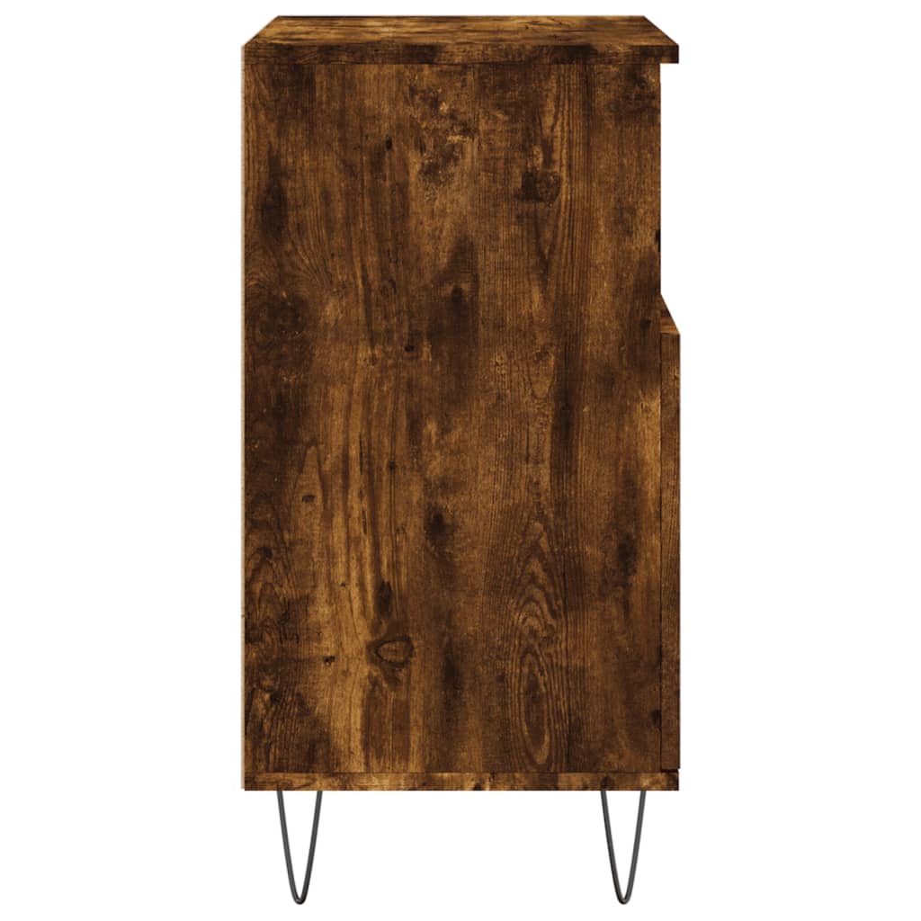 Dressoir 60x35x70 cm bewerkt hout gerookt eikenkleurig is nu te koop bij PeponiXL, paradijselijk wonen!