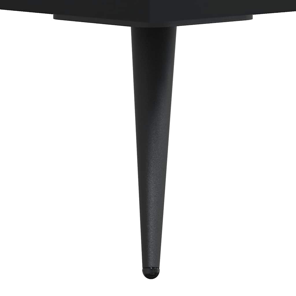 Tv-meubel 150x30x44,5 cm bewerkt hout zwart is nu te koop bij PeponiXL, paradijselijk wonen!