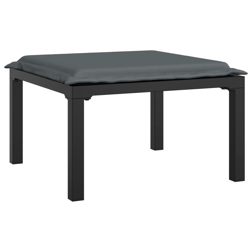 5-delige Loungeset poly rattan zwart en grijs is nu te koop bij PeponiXL, paradijselijk wonen!