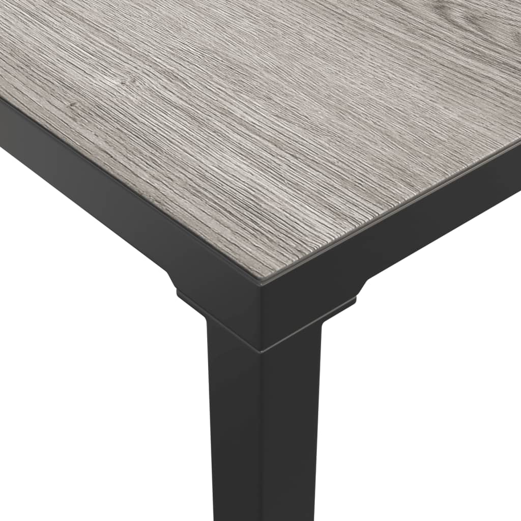 6-delige Loungeset poly rattan zwart en grijs is nu te koop bij PeponiXL, paradijselijk wonen!