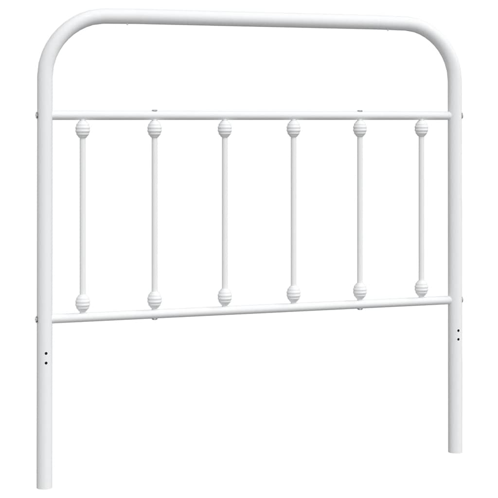 Vervangend hoofdbord metaal wit 100 cm is nu te koop bij PeponiXL, paradijselijk wonen!