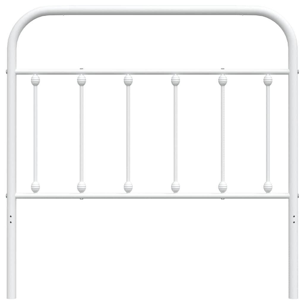 Vervangend hoofdbord metaal wit 100 cm is nu te koop bij PeponiXL, paradijselijk wonen!