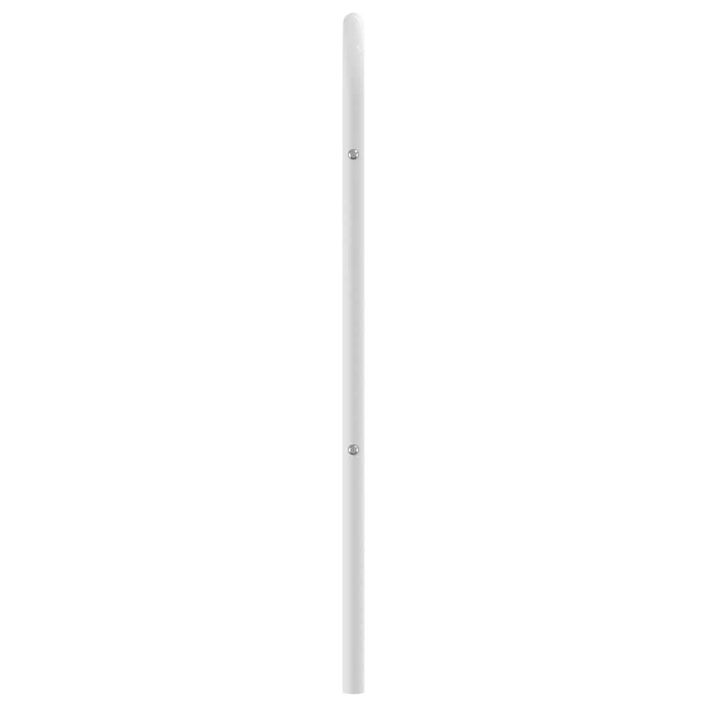 Vervangend hoofdbord metaal wit 100 cm is nu te koop bij PeponiXL, paradijselijk wonen!