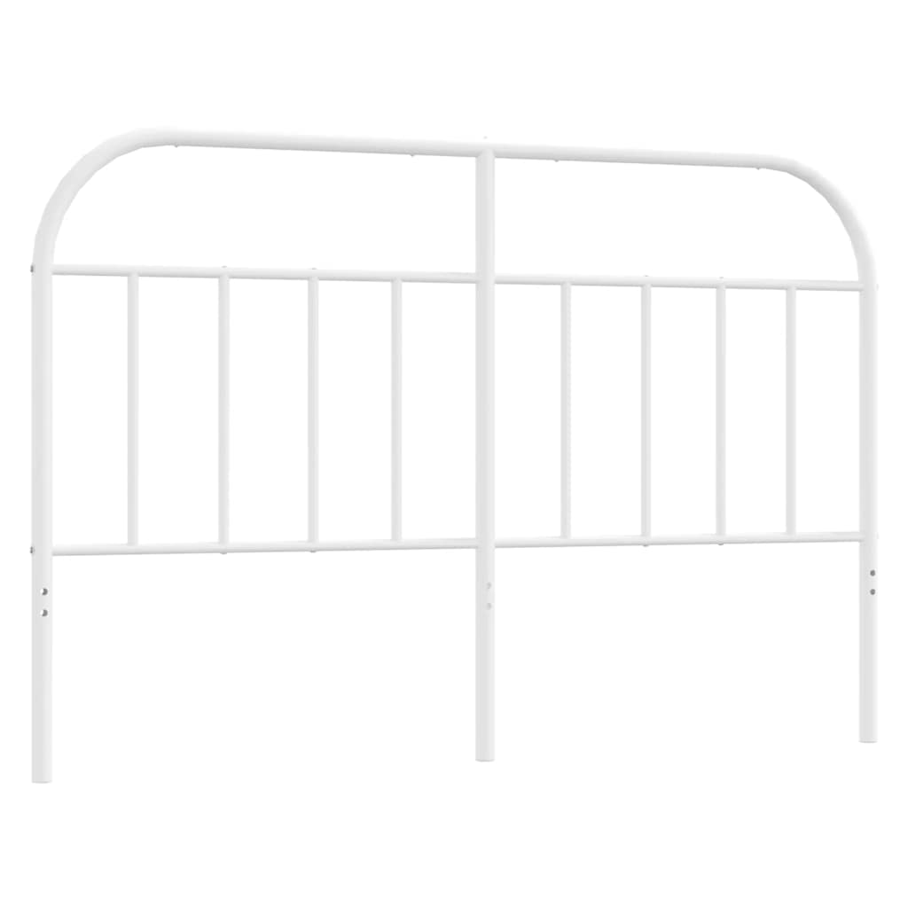 Vervangend hoofdbord metaal wit 150 cm is nu te koop bij PeponiXL, paradijselijk wonen!