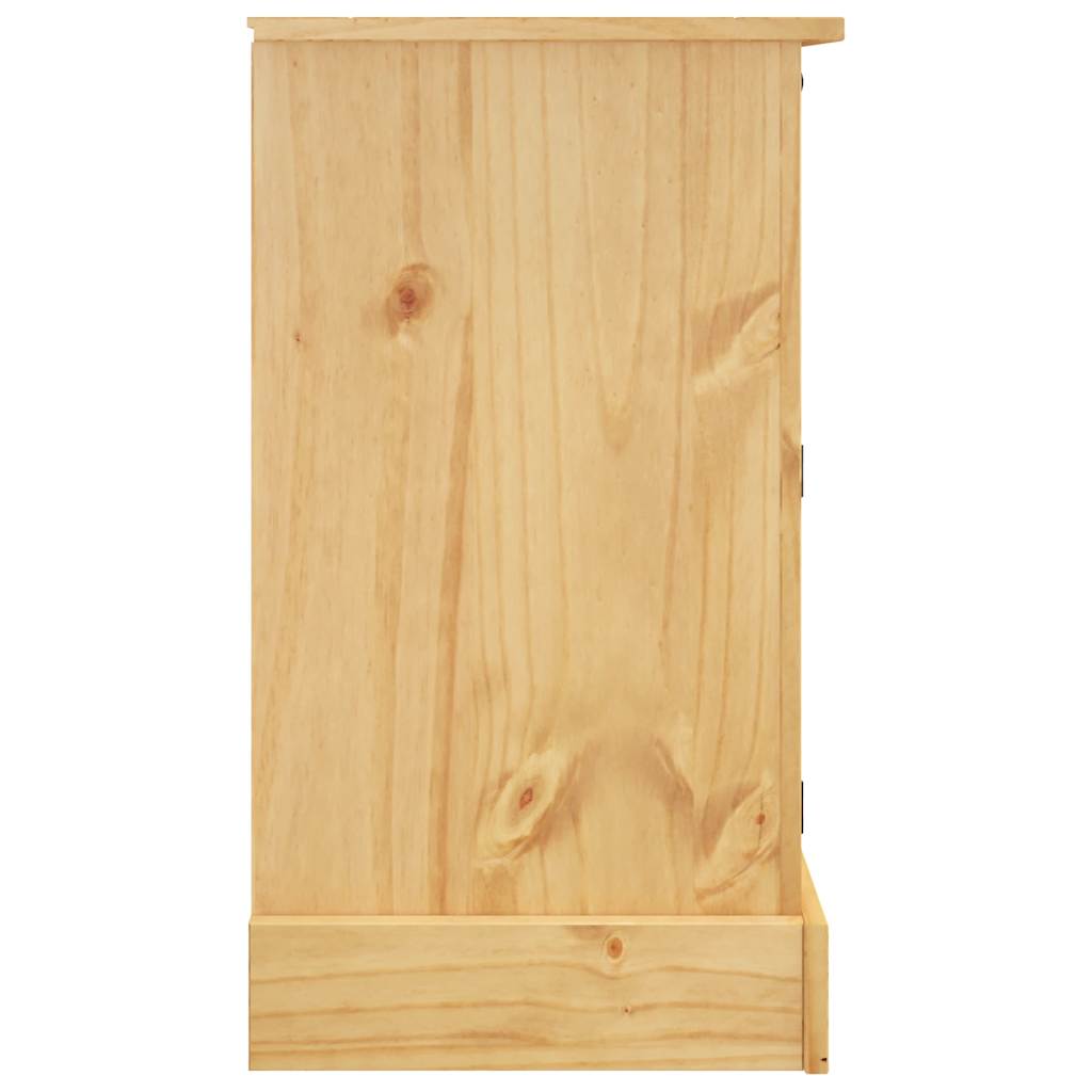 Dressoir "Corona" Bruin 112x44x78 cm Massief Hout Mexicaans Dennenhout is nu te koop bij PeponiXL, paradijselijk wonen!