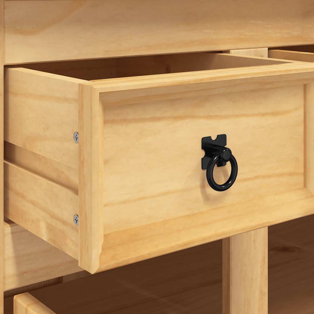 Hoge kast Corona 112x43x196 cm Mexicaans grenenhout bruin is nu te koop bij PeponiXL, paradijselijk wonen!