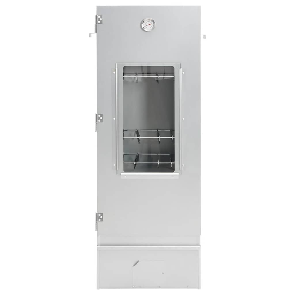 BBQ-rookoven met houtsnippers 44,5x29x110 cm staal is nu te koop bij PeponiXL, paradijselijk wonen!