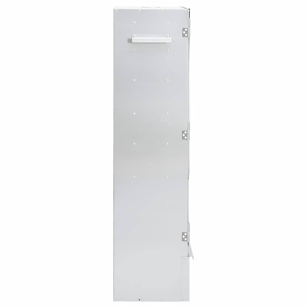 BBQ-rookoven met houtsnippers 44,5x29x110 cm staal is nu te koop bij PeponiXL, paradijselijk wonen!