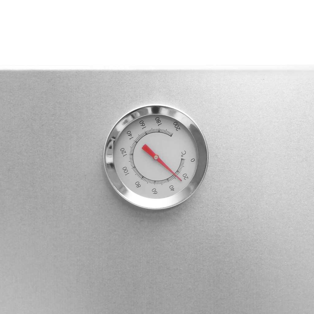 BBQ-rookoven met houtsnippers 44,5x29x110 cm staal is nu te koop bij PeponiXL, paradijselijk wonen!