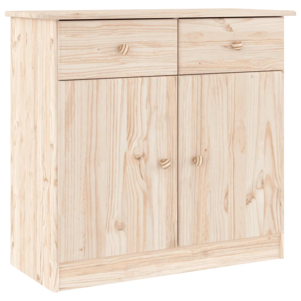 Hoge kast ALTA 77x35x165 cm massief grenenhout is nu te koop bij PeponiXL, paradijselijk wonen!