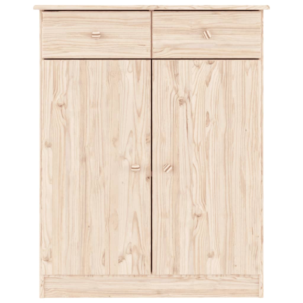 Schoenenkast ALTA 77x35x96 cm massief grenenhout is nu te koop bij PeponiXL, paradijselijk wonen!